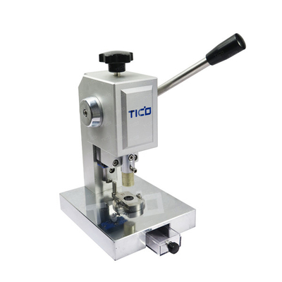 kaufen Manuelle Münzzzellen-Disc-Schneidmaschine Labor-Desktop-Disc-Punchmaschine online manufacture