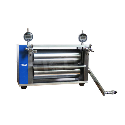kaufen 12-Zoll-Bänk-Obersteile Manuelle Rolling Press Ausrüstung Batterie Elektrodenherstellung online manufacture
