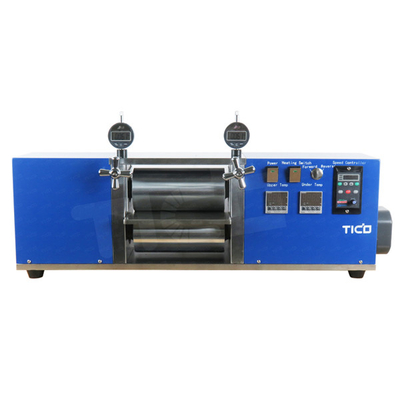 kaufen Wärmebatterie Elektrodenkalendermaschine mit 150mm Walzen AC110 220V online manufacture