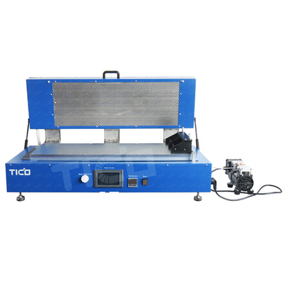 kaufen 800 mm Breite Tasche Zelle Laborgeräte Vakuum Filmbeschichtung Maschine AC110V 220V online manufacture