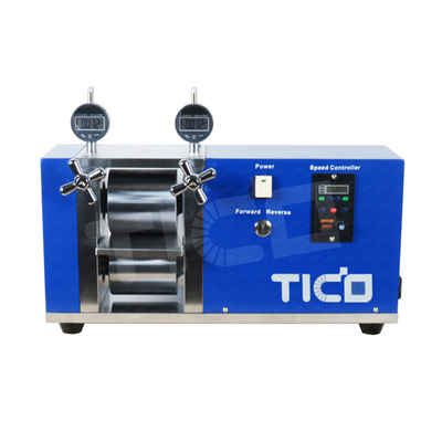 kaufen Taschenzellen-Batterie-Elektroden-Rollpressmaschine mit Digitalmikrometer online manufacture