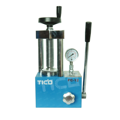 kaufen 12 Tonnen Labor Trockenpulver hydraulische Pressenmaschine zur Herstellung von Tabletten aus Münzzellen online manufacture