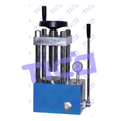 kaufen 40 Tonnen Münzzzellen Laborausrüstung Handbuch Hydraulische Tablettenpressung für Pulver in Pelletherstellung online manufacture