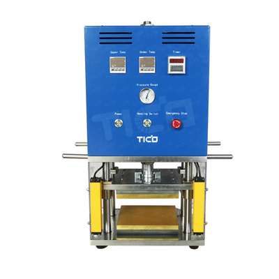 220V 1KW Taschenzellen Laborausrüstung Flachwärmepressmaschine einstellbar