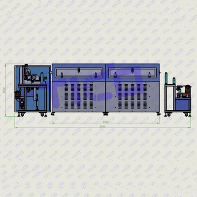 Maschine zur Beschichtung von Rollenübertragungsfolien für Batterien Lithium-Ionen-Poch-Zellmontage