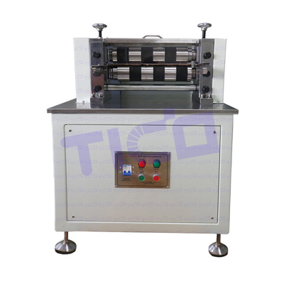 350 mm Breite Zylindrische Zelle Laborgeräte Elektroden Schneidmaschine 1,1 kW