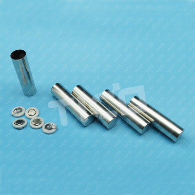 18650 Batteriematerialien Zylindrische Batterie SUS 304 Edelstahlgehäuse