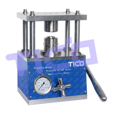 Li-Ionen-Münzzzellen-Hydraulik-Krimmmaschine mit CR20-Satz