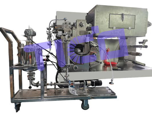 Schlitze Die Roll To Roll Beschichtungsmaschine mit einem Ofen